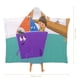 thumbnail image 2 of Manta Capa Con Capucha Charlie Y Las Formas 100x130 cm, 2 of 6