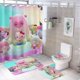 thumbnail image 1 of Juego de Cortina de Ducha 4 Piezas Hello Kitty Desmarcar, 1 of 6