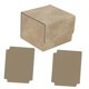 thumbnail image 3 of Caja Para Mazo De Cartas, Soporte Para Tarjetas Con Mangas, Pantalla Portátil Premium, Caja Para Naipes, Rejilla Marrón, 3 of 5