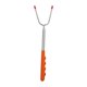 thumbnail image 2 of Barbacoa Carne Tenedor Portátil Metal Metal Kebab Pinchos Camping Cocina Picnic Naranja, 2 of 5