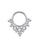 thumbnail image 1 of Septum Corona de Acero Tribal Funcional oreja, Tragus, Daith y nariz, 1 of 3