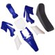 thumbnail image 2 of Juego De Cojines De Asiento De Guardabarros De Carenado Modificado Para Motocicleta Honda Off-Road Blue, 2 of 5