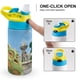 thumbnail image 4 of Jane y el dragón Botella de Agua con Tapa Pop Top de Un Toque, Acero Inoxidable, a Prueba de Fugas, para Deportes, Botella Infantil azul 12 oz, 4 of 6