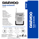 thumbnail image 3 of Radio De Bolsillo 2 Banda Am/fm Blanco Daewoo Di-681, 3 of 3