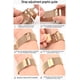 thumbnail image 5 of Set de relojes OLEVS para mujer en oro rosa con pulsera impermeable, 5 of 7