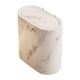 thumbnail image 5 of Bote de basura delgado, bote de basura para baño, cesto para basura, contenedor de basura impermeable, bote de basura para inodoro, hogar, cocina, lav blanco, 5 of 5