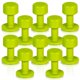 thumbnail image 1 of Pestañas PDR Black Plague 15 mm Redondas Pack de 10 Verde, 1 of 2
