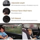 thumbnail image 5 of Parasol universal para ventana de coche, paquete de 2, protección solar para ventanas laterales, protección contra el deslumbramiento y la privacidad para niños pequeños, bebés y adultos, diseño de do, 5 of 7