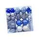 thumbnail image 1 of 44 Piezas De Bolas De Navidad Para Adornos De árbol De Navidad, Bolas Colgantes Azules, 1 of 3