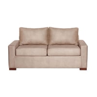 Latam Home - Sofá Livorno 2C Cuero Kentucky Beige