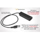thumbnail image 2 of Adaptador USB para computadora portátil a RJ9 hembra para auriculares, 2 of 7