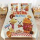 thumbnail image 1 of x388 Garfield Bed Duvet Cover Microfiber Bedding Sets 3D Printed Lightweight 3 Piece Comforter Sets, 1 Duvet Cover And 2 Pillow Shams for Kids Boys Girls 90"x90" jn388, 1 of 5