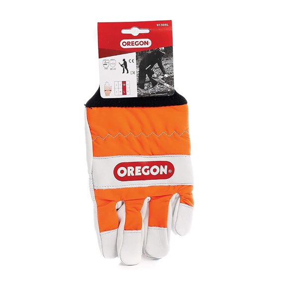 Guantes de piel Oregon Chainsaw Left Hand XL