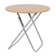 thumbnail image 3 of Mesa Comedor Plegable Redonda 60 CM Café Claro, 3 of 3