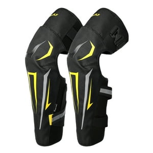 Motowolf 1033 Rodilleras Largas Para Motociclismo Black-Yelow