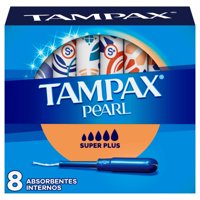 Tampones Pearl Super Plus 8 Unidades 8 Un Tampax