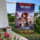 thumbnail image 5 of Gremlins: La Tanda Salvaje-bandera de jardín temática. Regalo perfecto para fans, amigos y familiares, ideal para actividades al aire libre y decoración de fiestas.28CM*45CM, 5 of 5