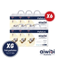 Aiwibi - 6 Paquetes De Pañal Bebé Premiumtalla Xg