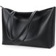 thumbnail image 1 of KALIDI Tote Bag Zipper Shoulder Bag Vegan Leather Purses Sat, 1 of 3
