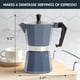 thumbnail image 5 of Cafetera y espresso Primula Classic con estufa, 6 tazas, color azul, 5 of 7