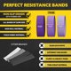 thumbnail image 3 of Bandas de resistencia para ejercicio Tribe Lifting Purple Hip Circle, 3 of 7