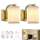 thumbnail image 1 of Aplique de Pared NOVCAND Recargable RGB con Control Remoto - Pack de 2, 1 of 8
