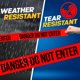 thumbnail image 3 of Cinta adhesiva Tapix Danger Do Not Enter de 7,62 cm x 304,8 m, color rojo, 3 of 6