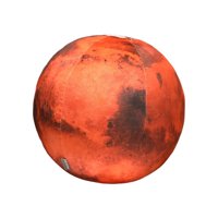 Bothyi - Juguete De Peluche De Peluche, Almohada De Muñeca Suave Redonda Para Niños Pequeños, Niñas, Marte, 17Cm