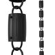 thumbnail image 1 of Rain Chain Rain Chains Direct Barrel, 2,6 m, aluminio negro, 1 of 8