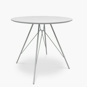 Form Design - Mesa Comedor Levi Blanco/Blanco