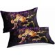 thumbnail image 5 of Cute- Bed Du-vet -Cov-er Dem-on Anime Sla-yer Bedding Se-ts 3D Printed Light-weight 3 Piec-e Comfor-ter Sets 1 Duve-t Cover and 2 Pillow -Shams for Kids Boys Girls Full203x228cm, 5 of 5