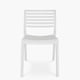 thumbnail image 1 of Silla Plástico Terraza Barcelona Blanco, 1 of 5