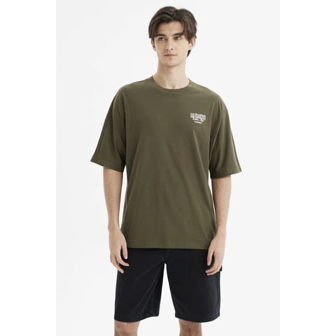 Fashionspark - Polera Hombre Slim Verde Militar- Ll