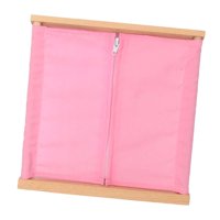 Magideal - Tablero Ocupado De Educación Temprana, Vestido De Aprendizaje, Habilidades Motoras Finas, Tablero De Actividades, Juguete De Viaje, Tablero Sensorial Cremallera