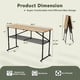thumbnail image 1 of SmartFold Heavy-Duty Folding Butcher-Block Workbench- Portable Wood-Top Utility Table w/ Locking Casters & Quick-Collapse Steel Frame, 1 of 3