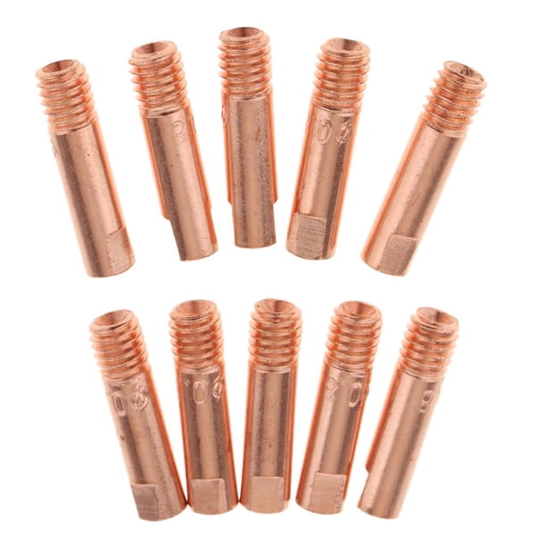 15 AK Boquilla De Soldadura De Cobre Completo Euro Binzel MIG Antorcha De Soldadura C 0.8 10 Piezas
