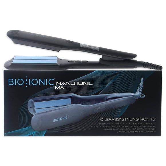 Plancha de Pelo Bio Ionic OnePass Nanoionic 1.5 Pulgadas