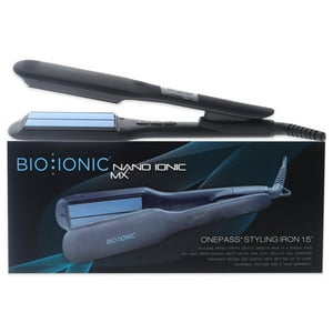 Plancha De Pelo Onepass Nanoionic Mx Bio Ionic - 1,5 Pulgadas
