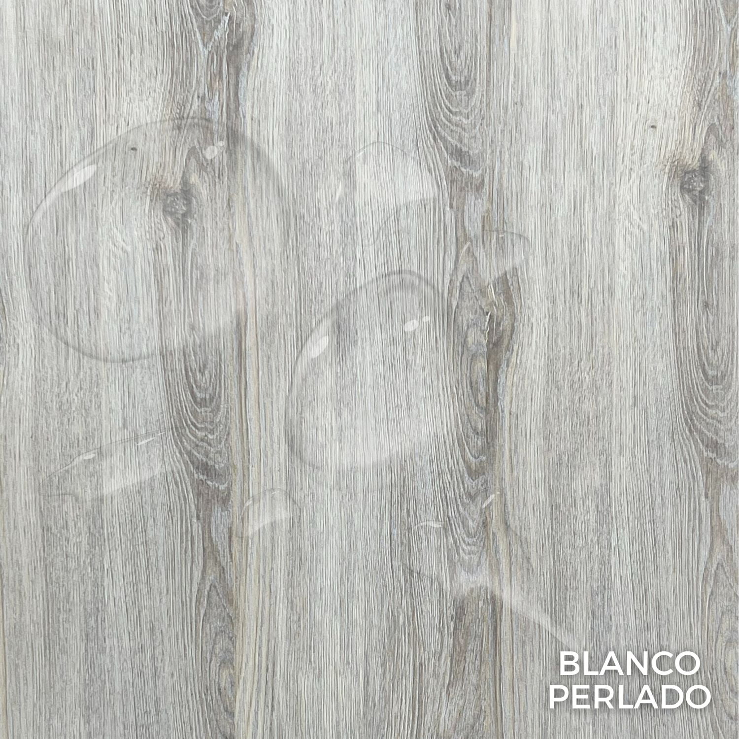 Joytek - Piso Flotante 8 Mm 2.44 M2 Blanco Perlado