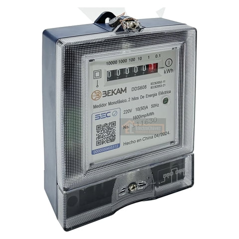 Bekam - Remarcador De Corriente Eléctrico Monofásico Electrónico