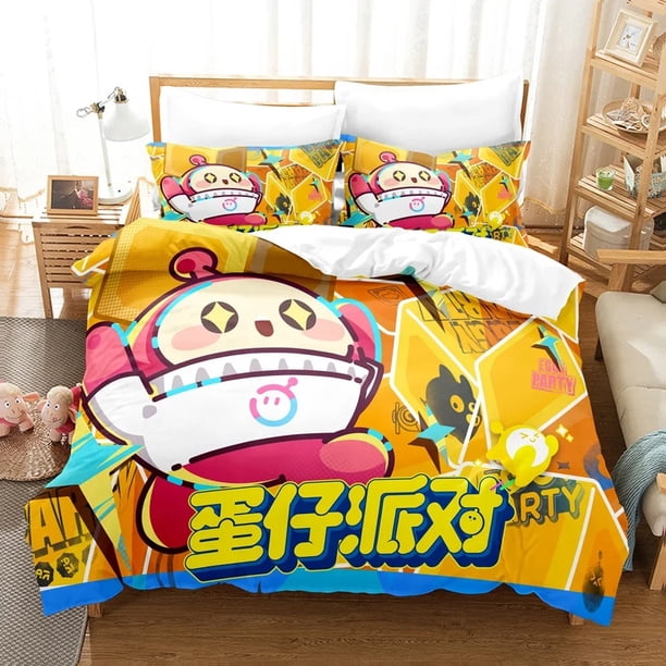 Game The Egg Party Bedding Sets Duvet Cover Set With Pillowcase Full Bedclothes Bed Linen Home Textiles Bed Sheets