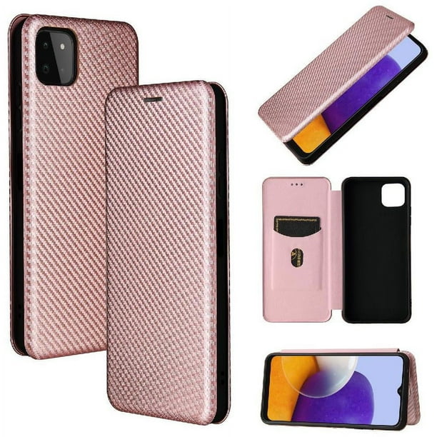 Funda Flip para FOXDOCK Samsung Galaxy A22 5G - Funda magnética de negocios, funda protectora delgada