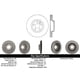 thumbnail image 2 of Disco Freno para auto Volkswagen Touareg 2002-2010 Delantero, 2 of 2