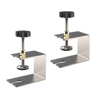 Magideal - Abrazaderas De Instalación Frontal De Cajón De Armario De 2 Uds, Abrazaderas De Carpintería De Acero Inoxidable Herramientas Cajón Instalación Rápida , 8Cmx7Cmx5.8Cm