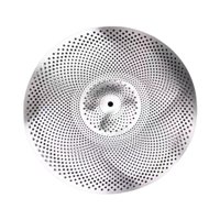 Bothyi - Platillo De Tambor Accesorios De Batería Resistentes Platillo De Práctica De Bajo Volumen Para Principiantes 18 Pulgadas