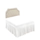 thumbnail image 2 of Faldon De Cama Sin Funda King Blanco, 2 of 3