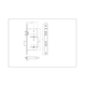 thumbnail image 2 of Cerradura de embutir función baño. Seguro interior / ranura emergencia exterior. (Acero inoxidable 304). SKU: SDE230-AI, 2 of 2