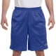 thumbnail image 1 of Pantalones cortos Champion Long Mesh para hombre, atléticos, color azul real, talla L, 1 of 4