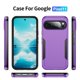 thumbnail image 2 of For Google Pixel 11 Funda a Prueba de Golpes Resistente Protección de Cuerpo Completo de Alta Resistencia a Prueba de Polvo/caídas Cubierta Funda, Morado, For Google Pixel 11, 2 of 7