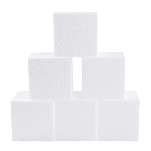 Cubos de espuma para manualidades SilverlakeLLC 10 cm (paquete de 6)